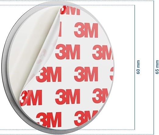 2 PIECES OF MOUNTING STICKER WITH MAGNETIC PLATE