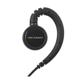 CEECOACH Cable Headset (Mono) – Comfortable single-ear headset with ear hook