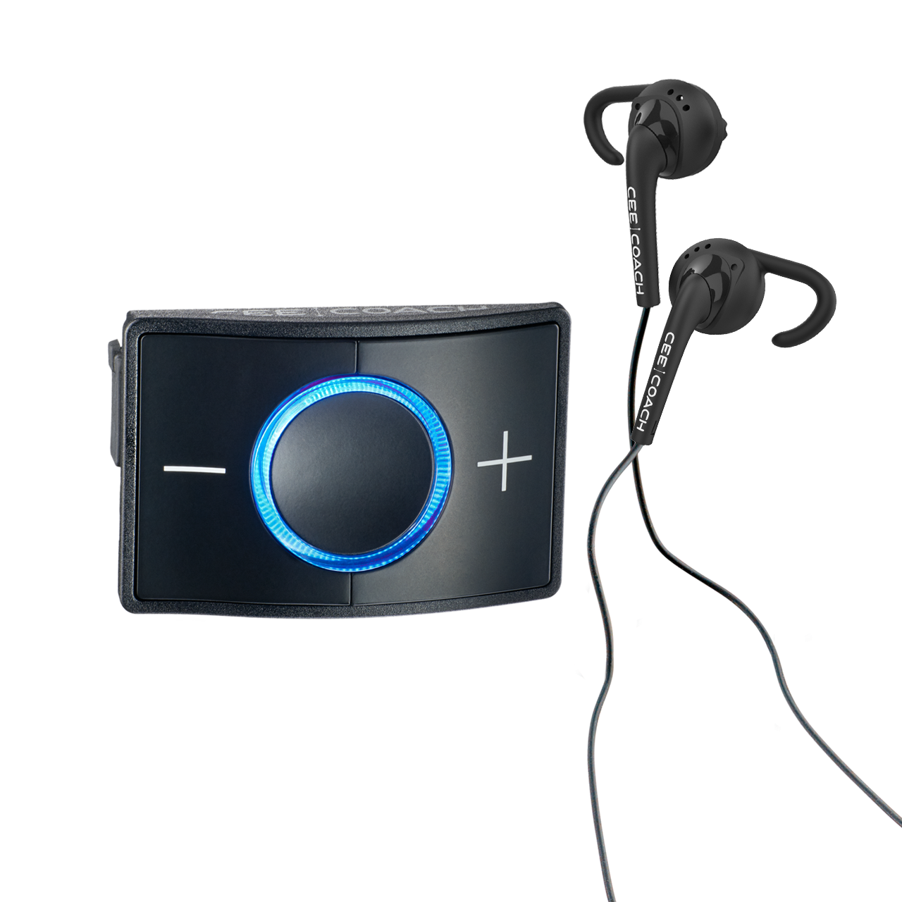 CEECOACH 1 Single Set Black – Communication system without network