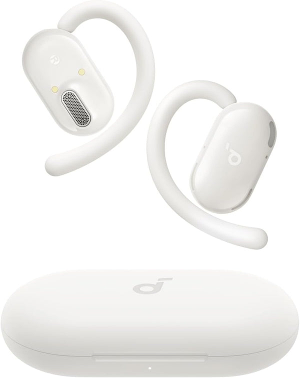 Open-Ear Bluetooth Headphones – White